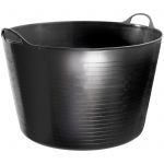 60lt Black Flexi-Fill Flexible Tub/Trug 